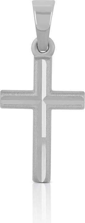 Muau Kreuz (750/18K Weissgold)