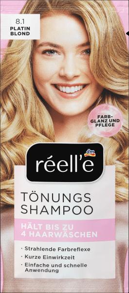 Réell‘e Tint Shampoo Platinum Blonde 8.1 (Platinum blonde 8.1)