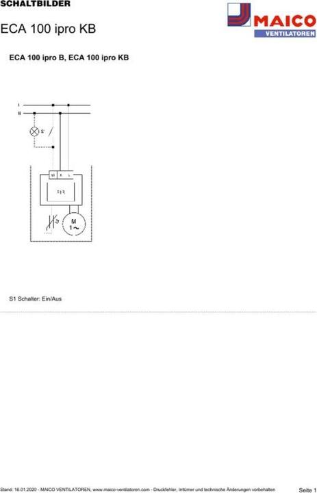 Produktbild Maico Kleinraumventilator