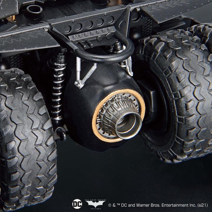 Actual product image Banpresto Model Kit Batman Begins Batmobile 1/35