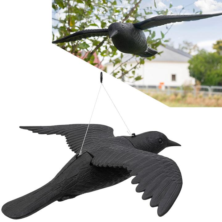 Image du produit Gardigo Set de 4 répulsifs pour oiseaux Faucon, envergure des ailes 59 cm
