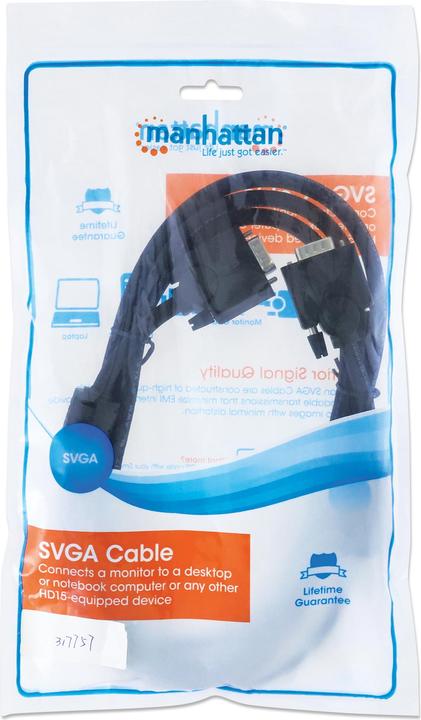 Actual product image Manhattan VGA — VGA (1.80 m, VGA)