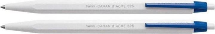 Caran d'Ache 824 Kugelschreiber im Blister (Blu, 2 x)