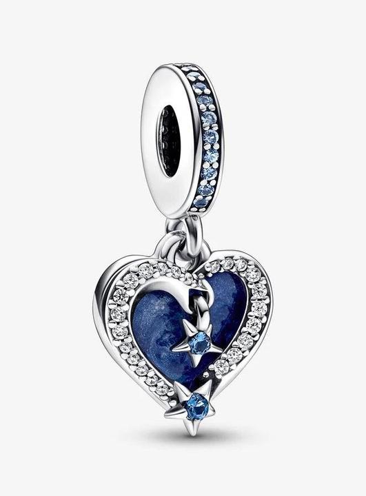 Produktbild Pandora Celestial Shooting Star Heart Double (Emaille)
