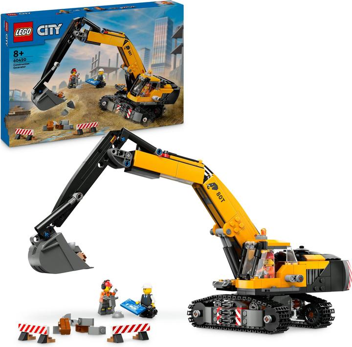 Produktbild LEGO Raupenbagger (60420, LEGO City)