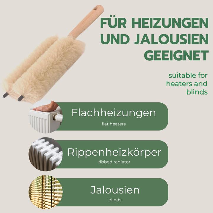 Produktbild Novaliv 3X Jalousienbürste Jalousien Rolladenbürste Rollo Reinigungsbürste 29x8x5cm IDEAL auch als H (1 Stk.)