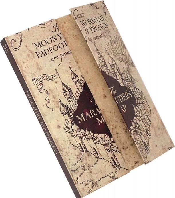Produktbild Groovy Harry Potter: Marauder's Map - Karte des Rumtreibers A5 (A5)