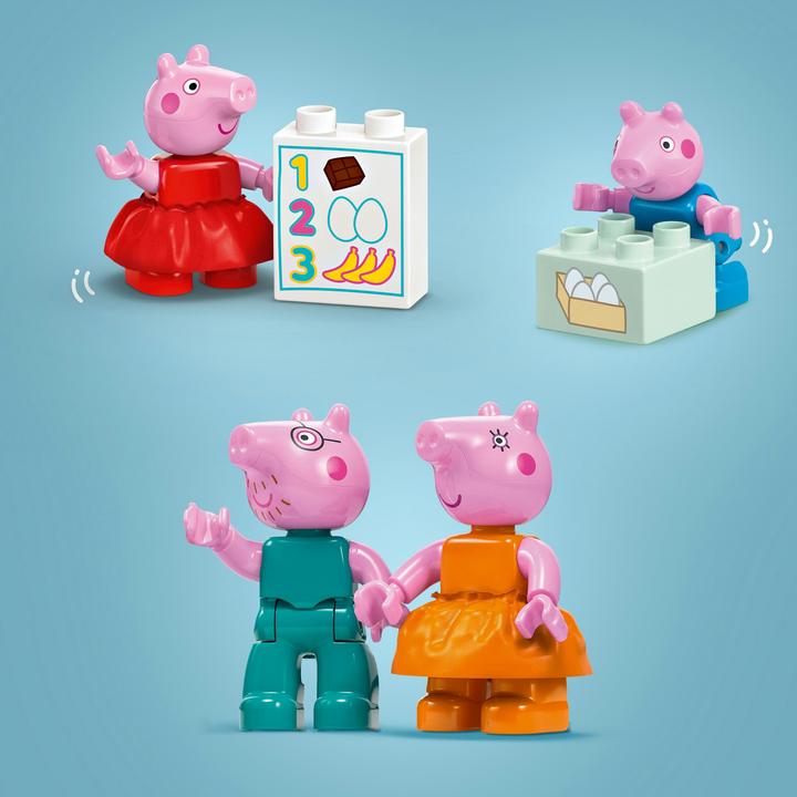 Actual product image LEGO Peppa's supermarket (10434)