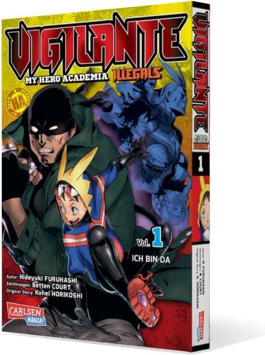 Produktbild Vigilante - My Hero Academia Illegals 1 (Deutsch, Kohei Horikoshi, 2018)