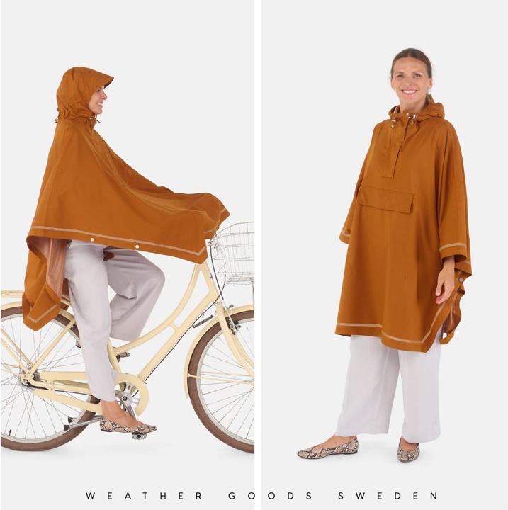 Immagine prodotto Weathergoods IMBRIS Poncho da pioggia, Copper, S-M (S/M)