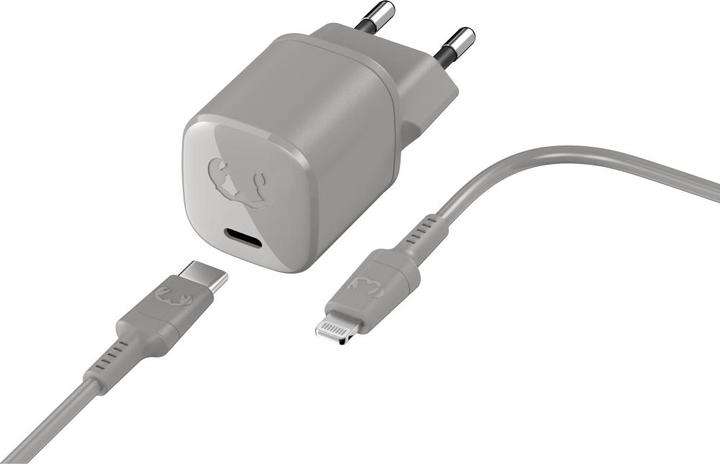 Produktbild Fresh'N Rebel Apple Lightning Cable 1.5m 2WC510IG Ice Grey 18W (18 W)