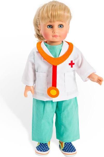 Image du produit Heless Tenue de médecin t.28-35 cm 4 pcs. pantalon, veste, haut et stéthoscope