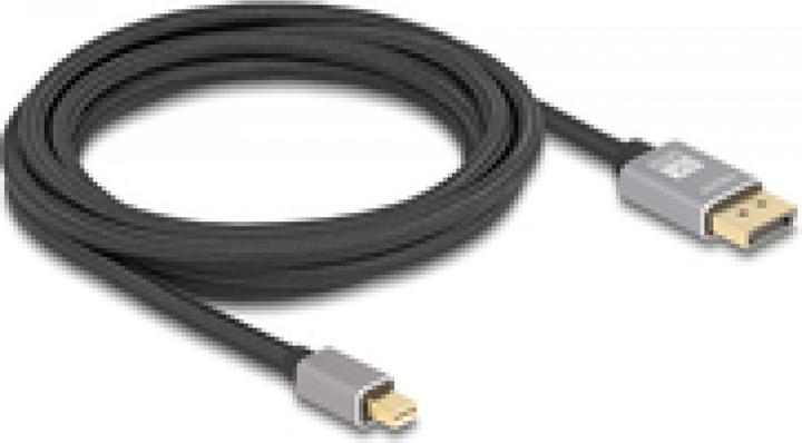 Produktbild Delock Mini DisplayPort zu DisplayPort Kabel 8K 60 Hz 3 m gr (3 m, DisplayPort)