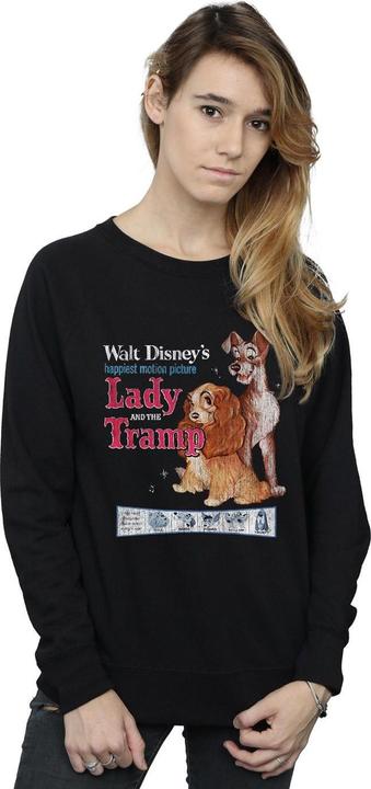 Produktbild Disney Lady And The Tramp Distressed Classic Poster Sweatshirt (XXL)