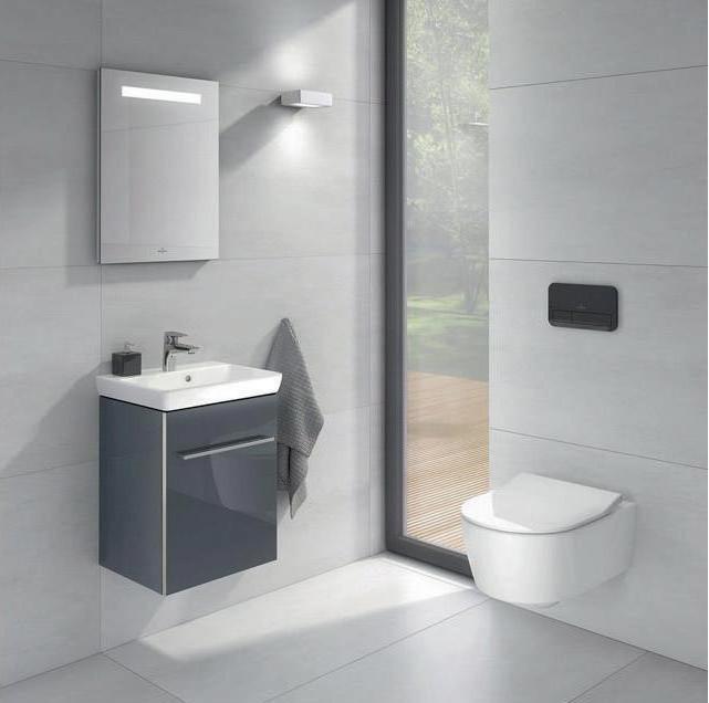 Produktbild Villeroy & Boch Handwaschbecken Avento 45 x 37 cm wei 73584501 (370 mm, 450 mm)