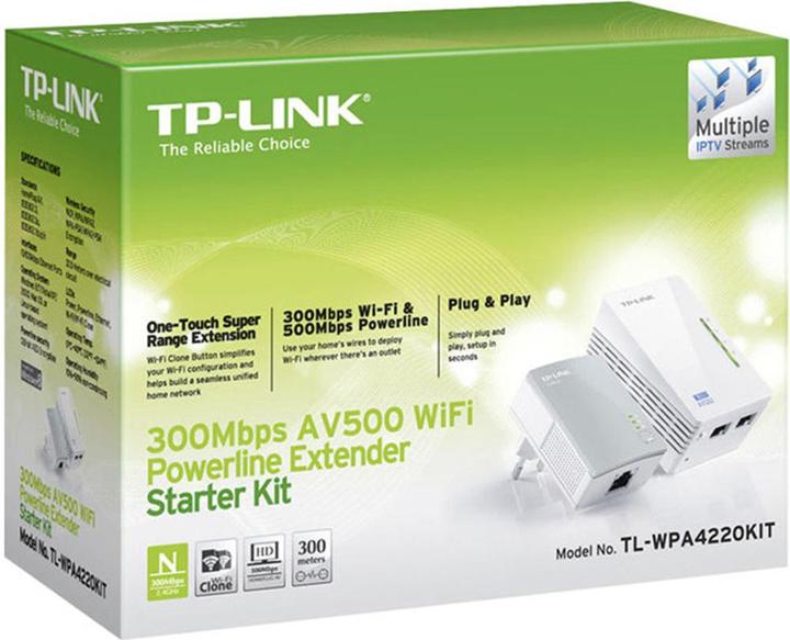 Image du produit TP-Link Tl-Wpa4220 Kit (600 Mbit/s)