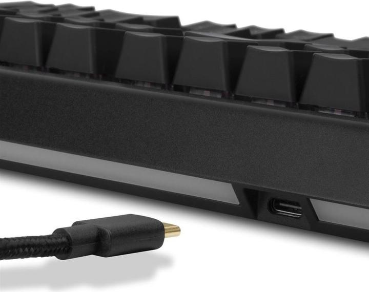 Image du produit Sharkoon SKILLER SGK40 Mech Rouge Noir (DE, Filaire)