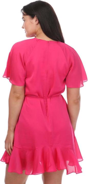 Actual product image Ted Baker Womens/Ladies Elsieee Fluted Hem Mini Dress (34 D)