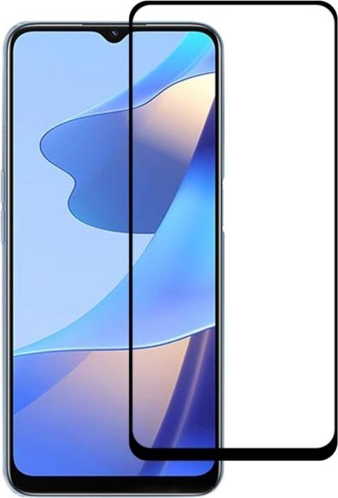 Actual product image Screenguard Oppo A16s Full Screen Protective Glass Film 2.5D 9H (1 Piece, Oppo A16s)