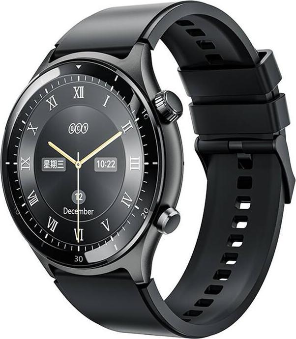 Actual product image QCY S7 smartwatch (black)