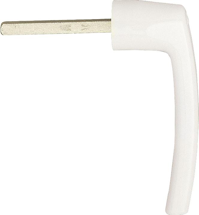 Roto Steckgriff lose, mit VK 7 mm, Aluminium weiss (Türgriff)