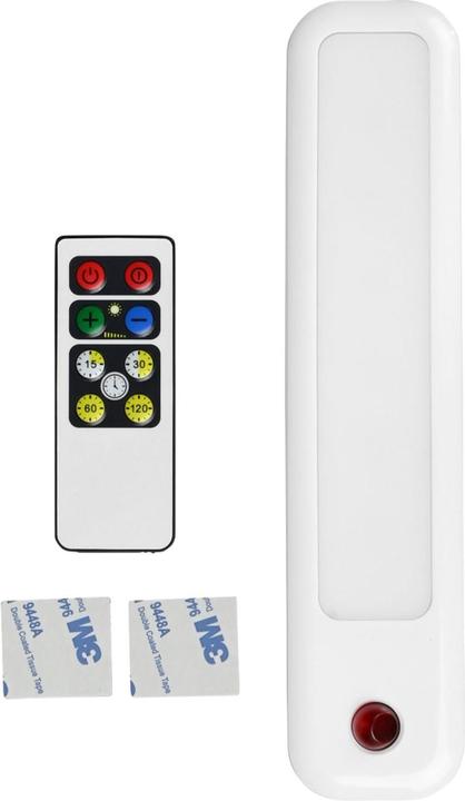Immagine prodotto Benson Electric Set di 2 strisce luminose a LED, a batteria, bianco caldo, dimmerabili, con timer (Bianco caldo, 21.50 cm, Interno)