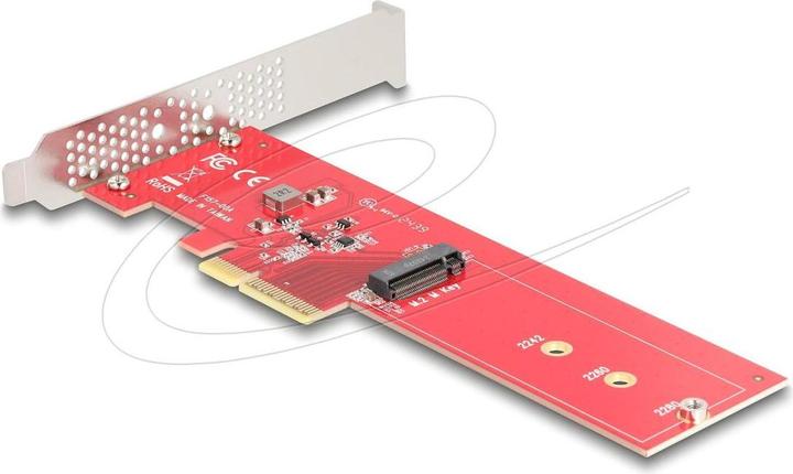 Actual product image Delock PCI Express 5.0 x4 card to 1 x internal NVMe M.2 Key M - Low Profile Formf
