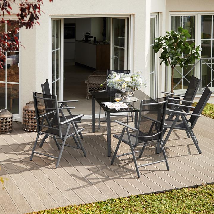 Image du produit tectake Salon de Jardin (150 cm)