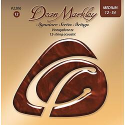 Actual product image Dean Markley D.Markley 2206 V.Bronze Acoustic M 12pcs. (12 x)