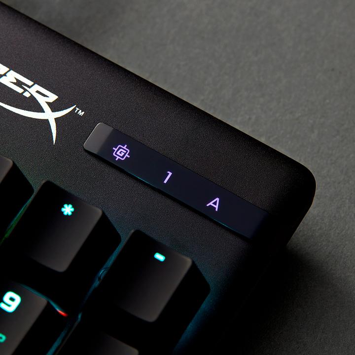 Produktbild HyperX Alloy Origins Mechanical Gaming Keyboard, US Layout, Blue Switch (US, Kabelgebunden)