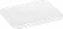 Image du produit Naturesse Plastlåg 227x178 mm Bionedbrydelig PLA til bagasse bakker 227x178 mm Klar,2 ps x 100 stk/krt