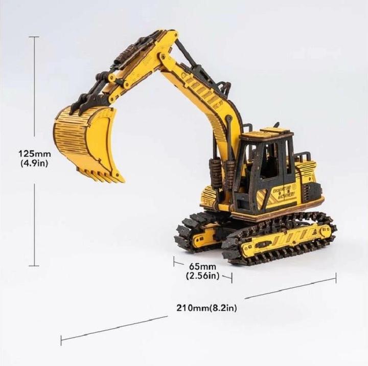 Produktbild Pichler Bagger (Lasercut Holzbausatz)