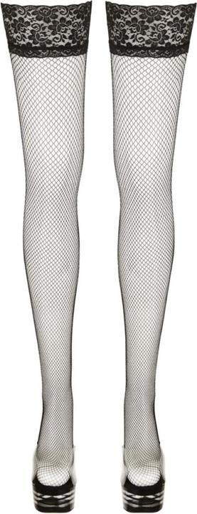 Actual product image Cottelli Collection Fish-net stockings hold up (5)