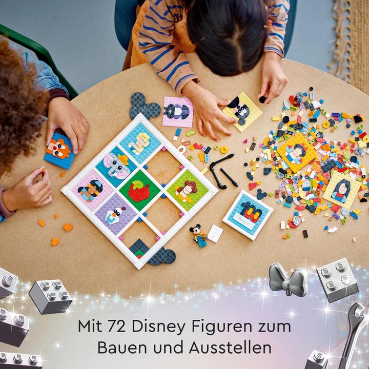 Actual product image LEGO 100 years of Disney cartoon icons (43221, LEGO Disney)