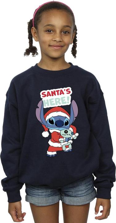 Immagine prodotto Disney Lilo & Stitch Santa's Here Felpa Ragazze (128)