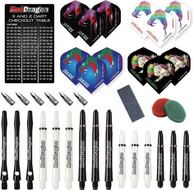 Red Dragon Peter Wright Snakebite Accessories Pack