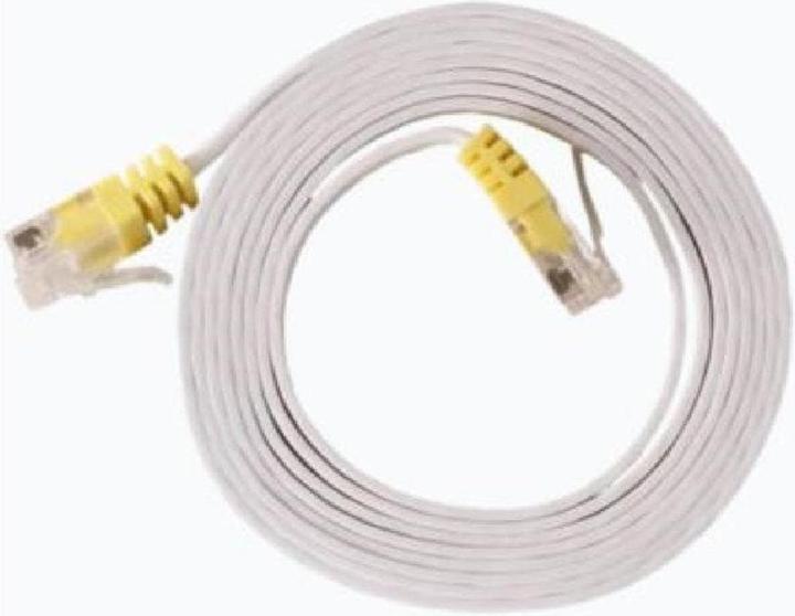 Swisscom Patchkabel RJ-45 - RJ-45, Cat 6A, UTP, 2 m, Weiss (UTP, CAT6a, 2 m)
