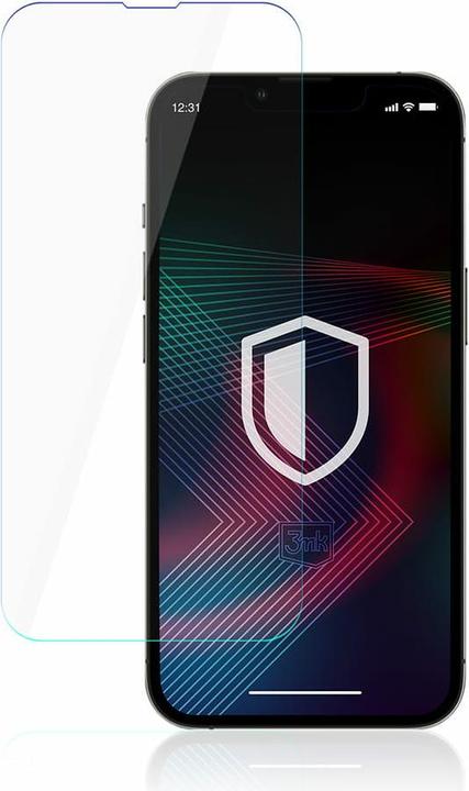 Actual product image 3MK Apple iPhone 14/14 Pro - FlexibleGlass? (1 Piece, Apple iPhone 14, Apple iPhone 14 Pro)