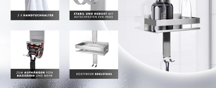 Actual product image Benkstein Dusch-Organizer Silber