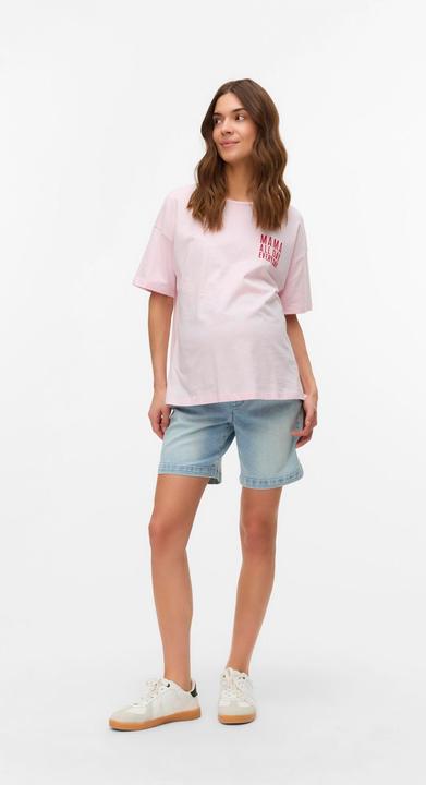 Produktbild Mamalicious Slim Fit Mid Rise Shorts Jeans-Shorts (XXL)