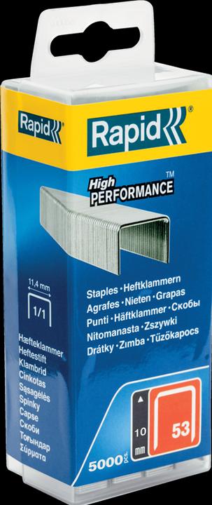 Produktbild Rapid Typ 53 Feindrahtklammer 10 mm (5000 x)