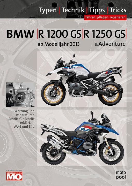 Produktbild BMW R 1200 GS, R 1250 GS & Adventure, Reparaturanleitung (Deutsch, Thomas Jung, Uwe Altmann, 2021)