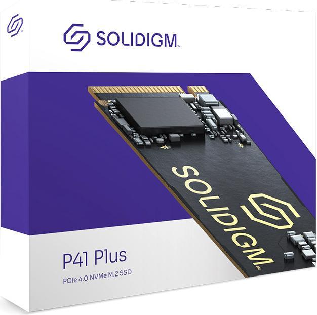 Productafbeelding Intel SSD P41 PLUS 1.0TB M.2 (1000 GB, M.2 2280)