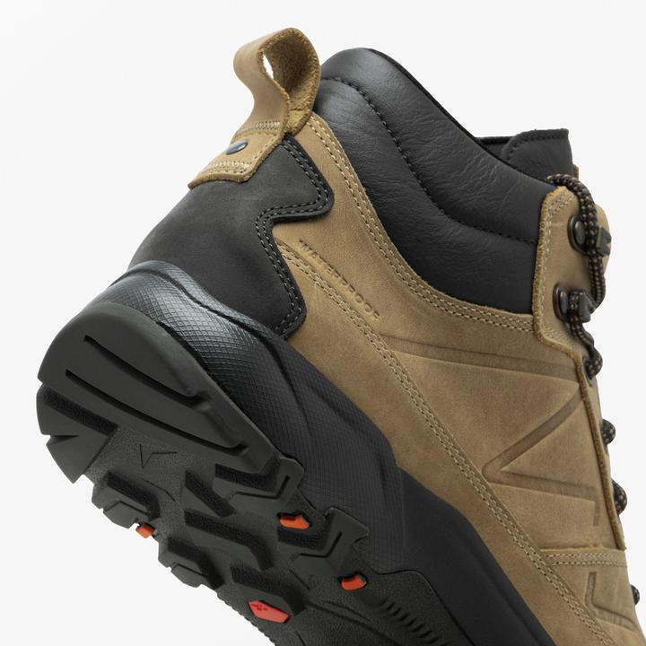 Produktbild Quechua Wanderschuhe Herren Leder wasserdicht - NH500 halbhoch beige (39)