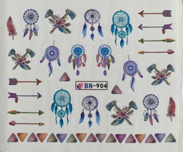 Produktbild Nagellack24 Nail Art Sticker Wassertransfer 904