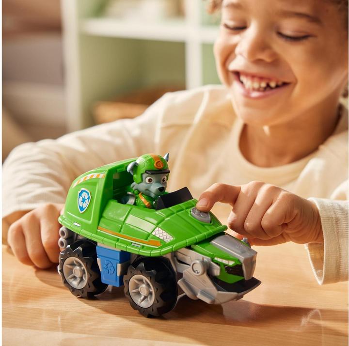 Immagine prodotto Spin Master Paw Patrol Jungle Pups Veicolo Deluxe Rocky