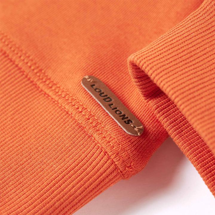Immagine prodotto VidaXL Felpa da bambino arancione scuro 128,Materiale: 92% cotone (128)