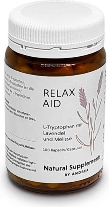 Natural Supplements by Andrea Relax Aid (100 Stück, Kapseln, 143 g)
