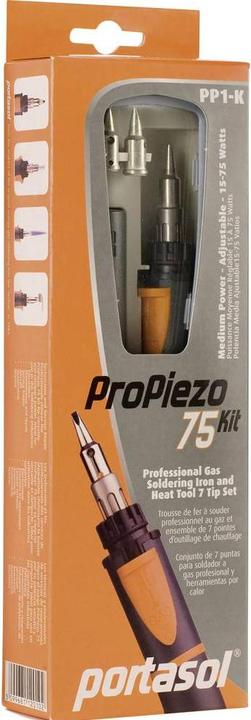 Actual product image Portasol Gas soldering set ProPiezo Set 1300 °