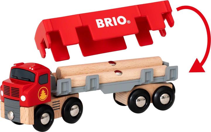Produktbild Brio Holztransporter mit Magnetladung